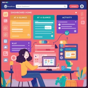 WordPress Dashboard Overview image